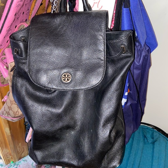 Tory Burch leather backpack
